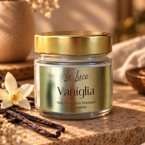 Vela Aromática Vaniglia 140g