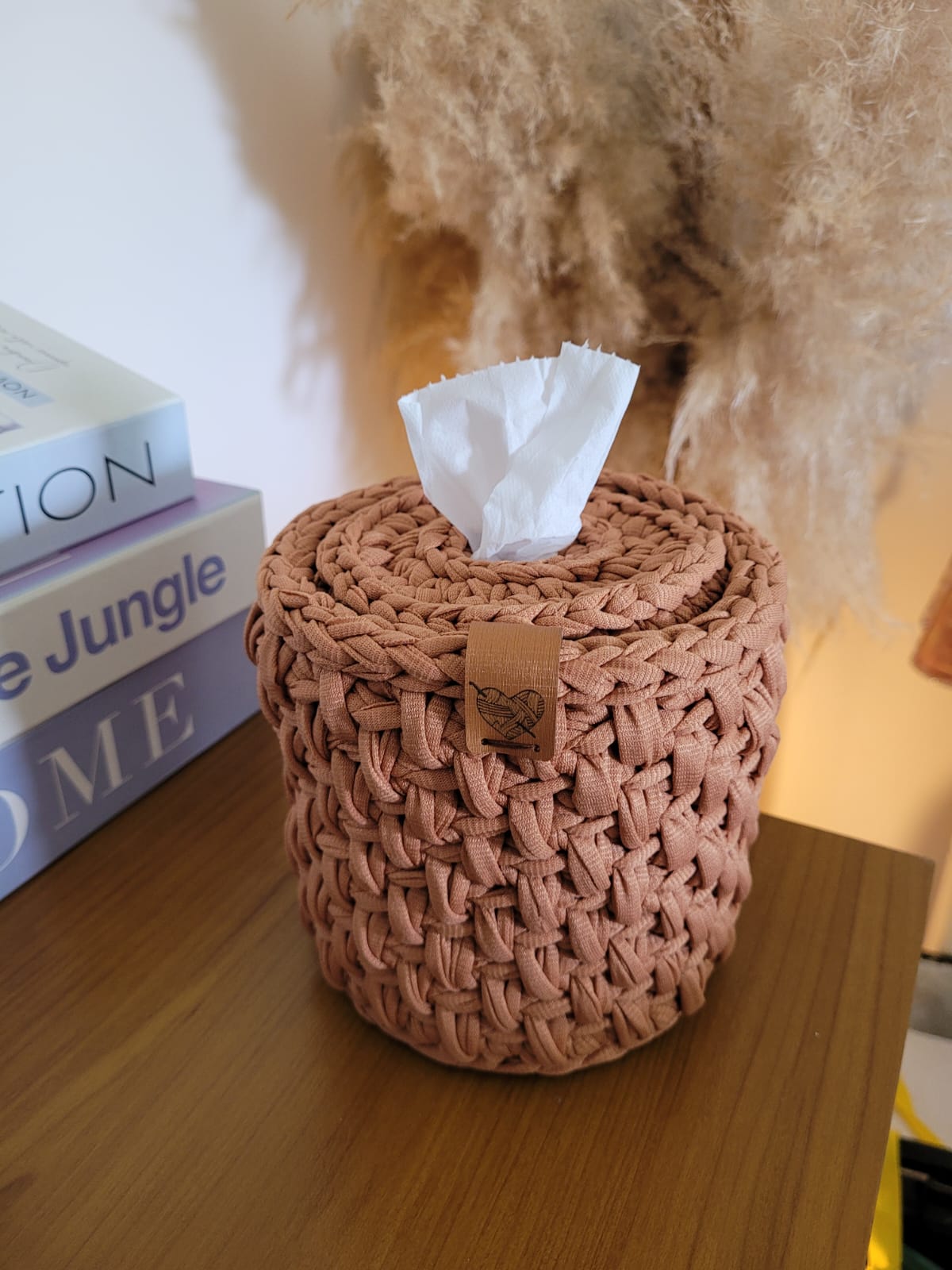 Porta Papel Higiênico em Crochê - Imagem 3