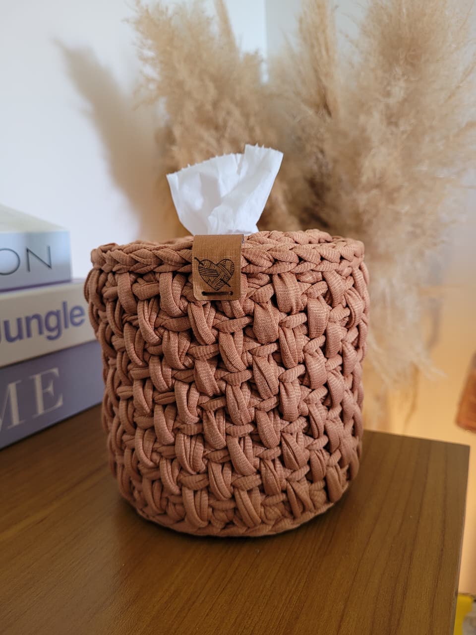 Porta Papel Higiênico em Crochê - Imagem 4