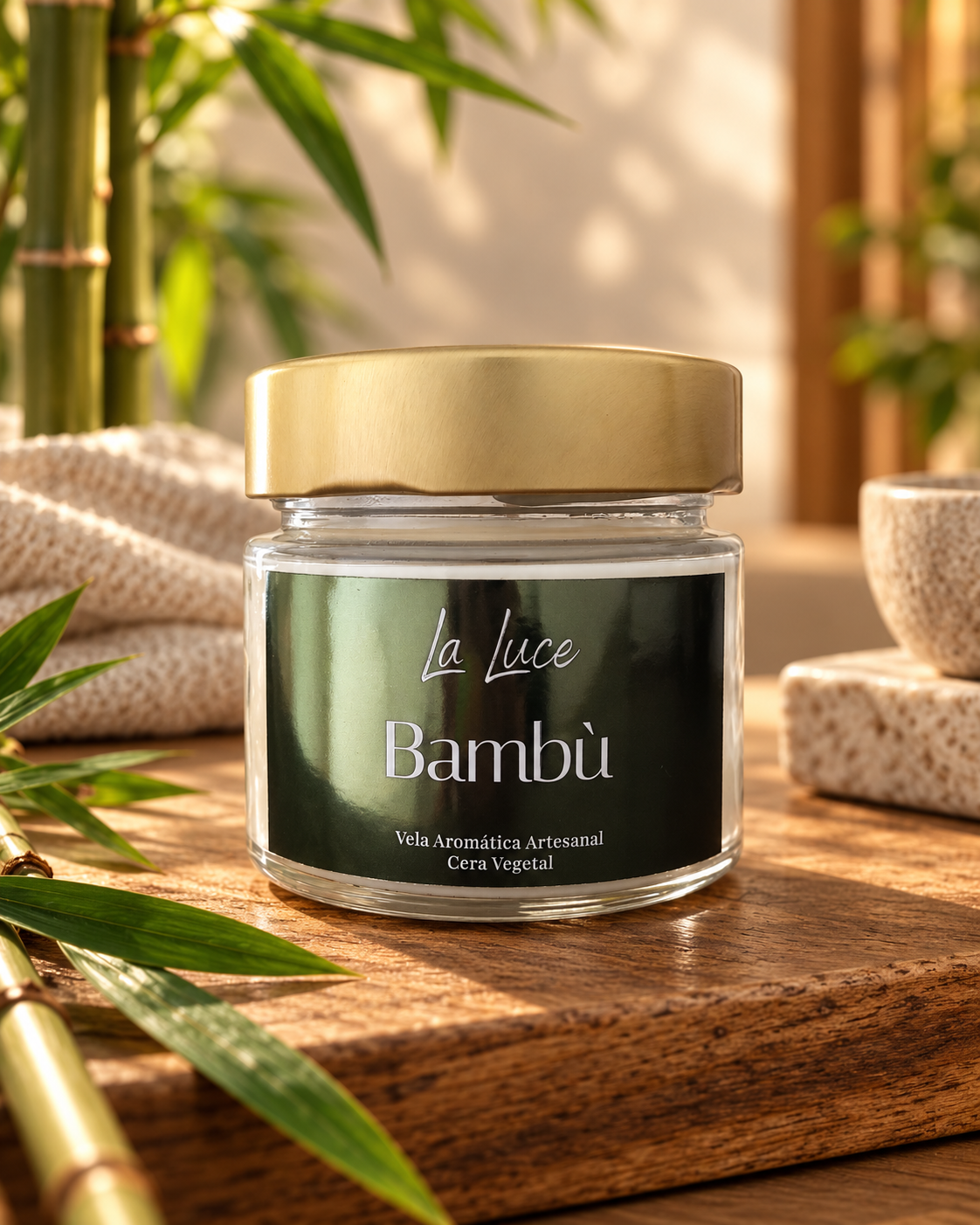 Vela Aromática Bambù 140g