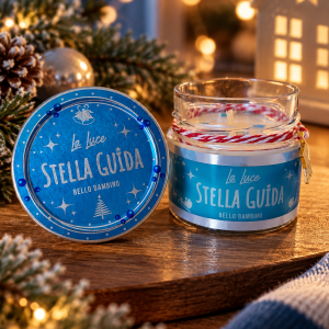 Vela Aromática Bello Bambino 140gr - Coleção Stella Guida