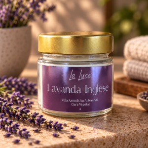 Vela Aromática Lavanda Inglese 140g