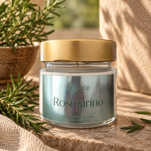 Vela Aromática Rosmarino 140g