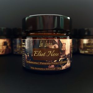 Vela Aromática Eliot Ness 140g — Coleção La Mafia Mia