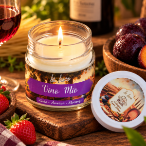 Vela Aromática Vino Mio 140g — Coleção Cucina Italiana