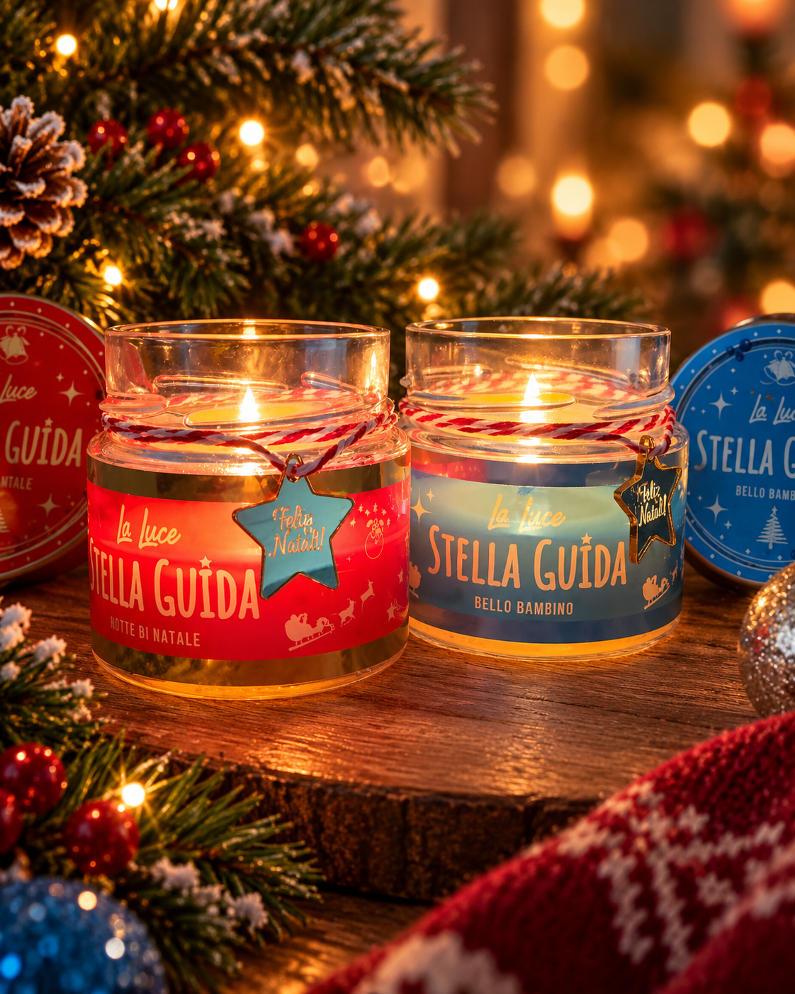Vela Aromática Notte Di Natale 140gr – Coleção Stella Guida - Imagem 5